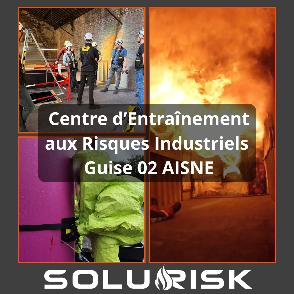 Mise en situation feu réel sur le plateau CERI